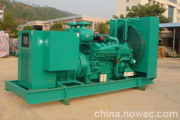 中山項目發(fā)電機出租實景